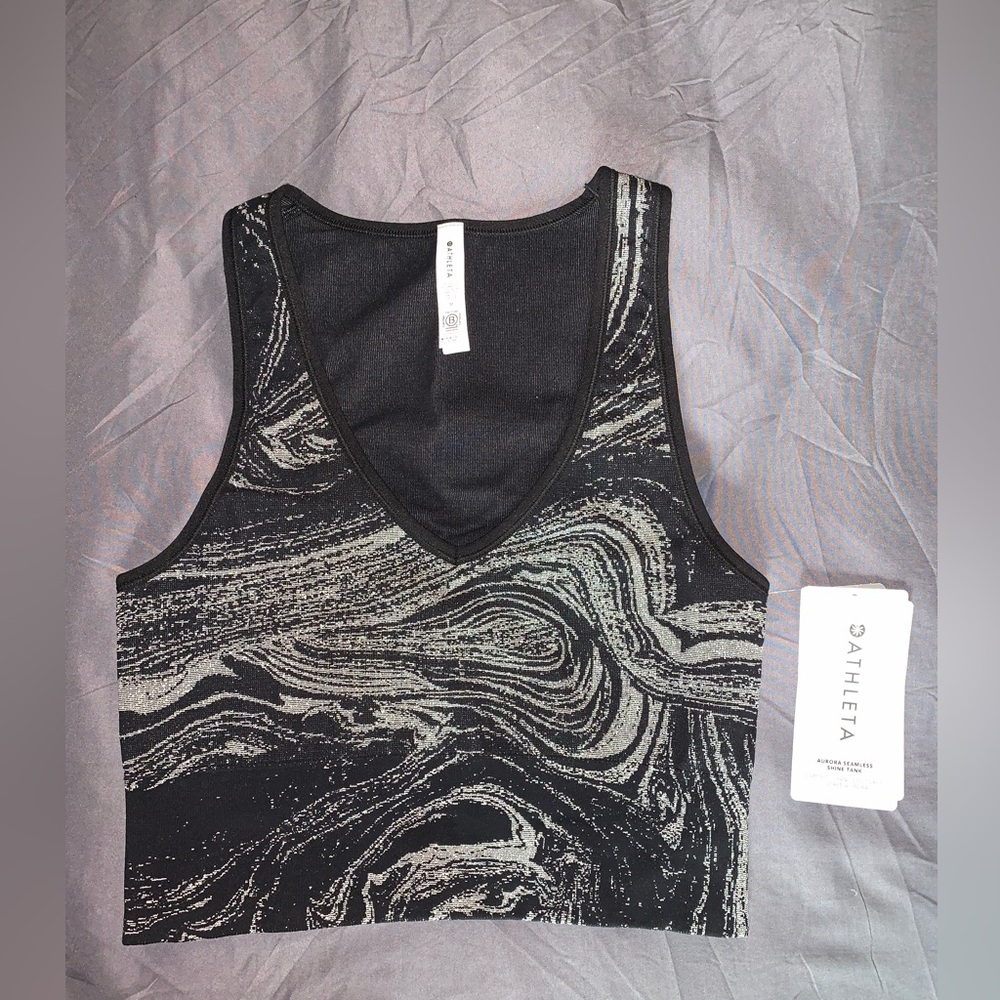 Athleta Aurora shine seamless tank